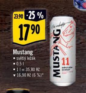 Albert Pivo mustang nabídka