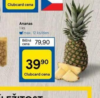 Tesco Ananas nabídka