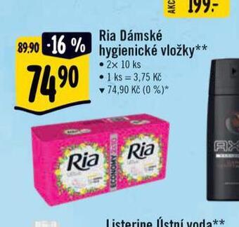 Albert Ria dámské vložky nabídka