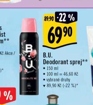 Albert B. u. deodorant nabídka