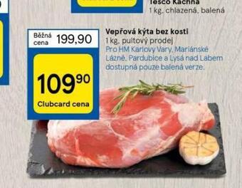 Tesco Vepřová kýta bez kosti nabídka