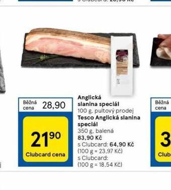 Anglická slanina speciál