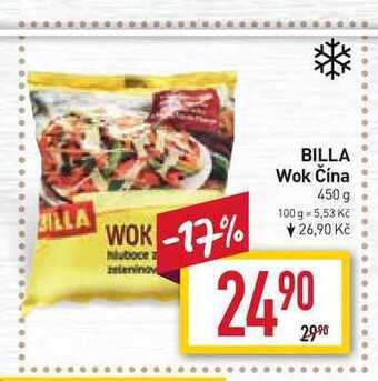Billa Billa wok čína 450 g nabídka