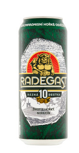Billa Radegast rázná 10 (plechovka) 0.5l nabídka