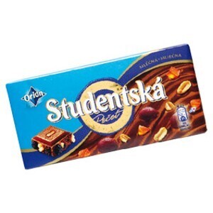 Billa Orion studentská pečeť čokoláda 180g, vybrané druhy nabídka