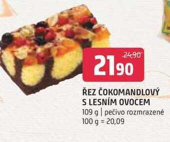 Terno Řez čokomandlový s lesním ovocem 109 g nabídka