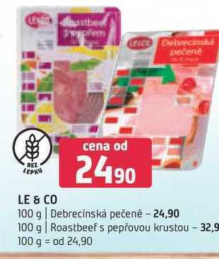 Terno Le & co 100 g nabídka