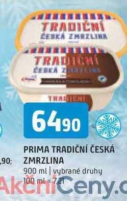 Terno Prima tradiční česká zmrzlina 900 ml nabídka
