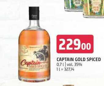 Terno Captain gold spiced 0,7 l nabídka