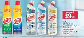 Terno Savo 700 ml | wc gel nabídka