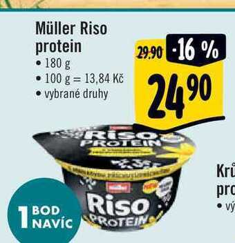 Albert Müller riso protein • 180 g nabídka