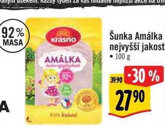 Albert Šunka amálka nejvyšší jakosti • 100 g nabídka