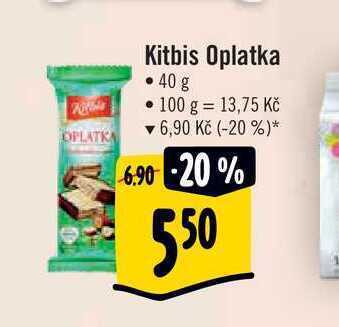 Albert Kitbis oplatka 40 g nabídka