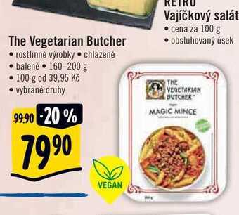 Albert The vegetarian butcher 160-200 g nabídka