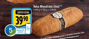 Albert Veka mlynářská žitná 400 g nabídka