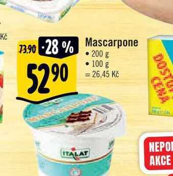 Albert Mascarpone • 200 g nabídka