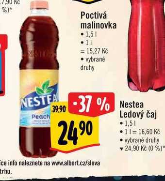 Albert Nestea ledový čaj • 1,5 l nabídka