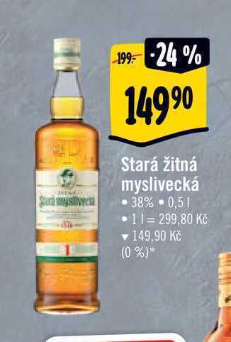 Albert Stará žitná myslivecká 0,5 l nabídka