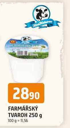 Trefa Farmářský tvaroh 250 g nabídka