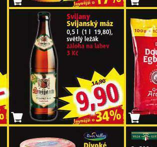Norma Pivo svijanský máz nabídka