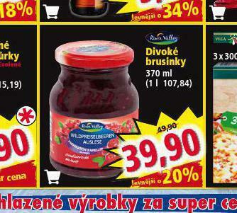 Norma Divoké brusinky nabídka