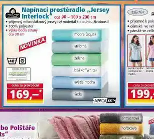 Norma Prostěradlo jersey 90-100 x 200 cm nabídka