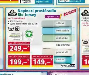 Norma Napínací prostěradlo jersey 180-200 cm nabídka
