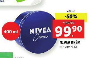 Lidl Nivea krém nabídka