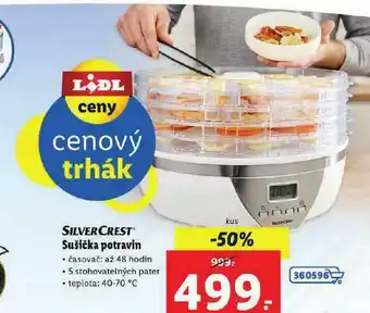 Lidl Sušička ovoce nabídka