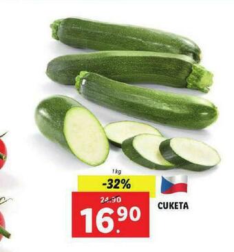 Lidl Cuketa nabídka