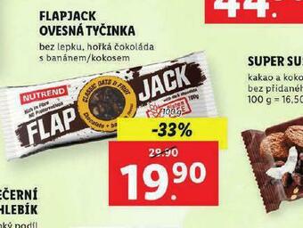 Lidl Flapjack ovesná tyčinka nabídka