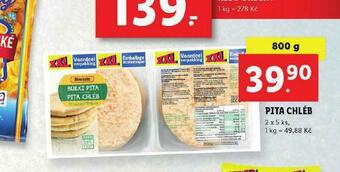Lidl Pita chléb nabídka
