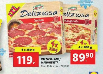 Lidl Pizza salami / margherita nabídka