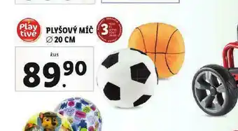 Plyšový míč