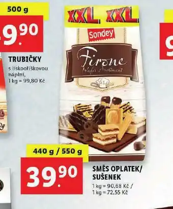 Lidl Směs oplatek / sušenky nabídka
