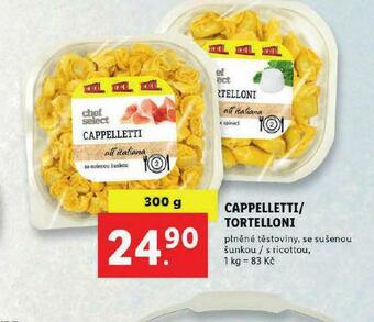 Lidl Cappelletti / tortelloni nabídka