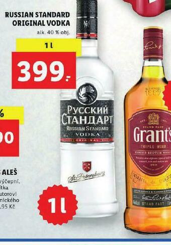 Russian standard original vodka