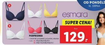 Lidl Podprsenka nabídka