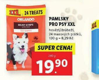 Lidl Orlando pamlsky pro psy nabídka