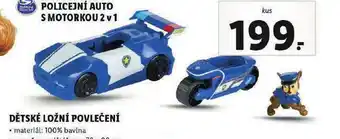 Lidl Policejní auto s motorkou 2v1 nabídka