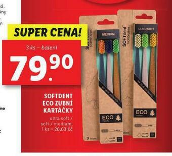 Lidl Sofdent eco zubní kartáčky nabídka