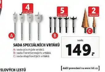 Lidl Sada speciálních vtráků nabídka