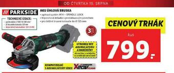 Lidl Aku úhlová bruska nabídka