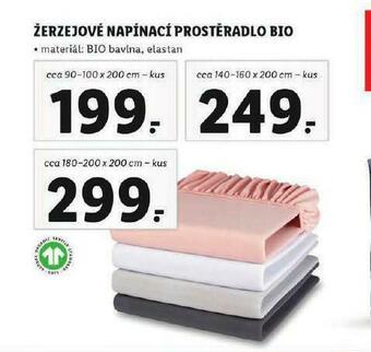 Lidl Žerzejové napínací prostěradlo 140-160x200 cm nabídka