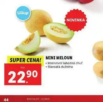 Lidl Mini meloun nabídka