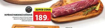 Lidl Vepřová panenská svíčková nabídka