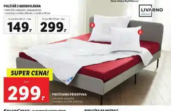Lidl Polštář z mikrovlákna 60 x 50 cm nabídka