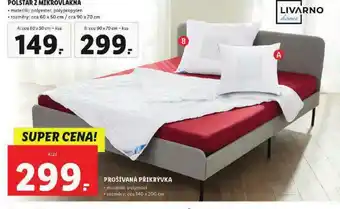 Lidl Polštář z mikrovlákna 90 x 70 cm nabídka
