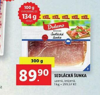 Lidl Sedlácká šunka nabídka