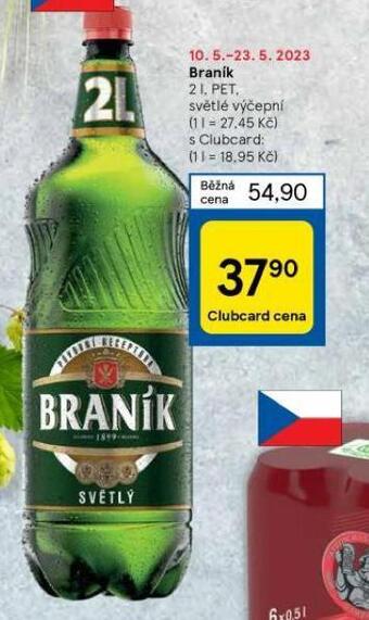 Tesco Pivo braník nabídka